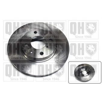 Jeu de 2 disques de frein avant QUINTON HAZELL OEM 5531162J01