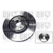 QUINTON HAZELL BDC5707 - Jeu de 2 disques de frein avant