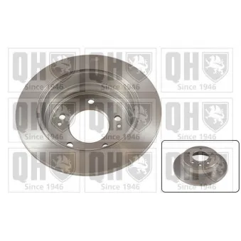 QUINTON HAZELL BDC5752 - Jeu de 2 disques de frein arrière