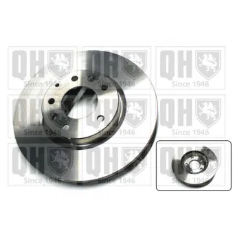 Jeu de 2 disques de frein avant QUINTON HAZELL OEM G33Y3325X