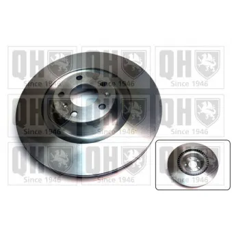 Jeu de 2 disques de frein avant QUINTON HAZELL OEM 4E0615301P