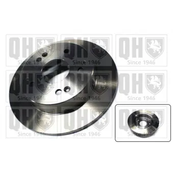 Jeu de 2 disques de frein avant QUINTON HAZELL OEM 42510S5TE00