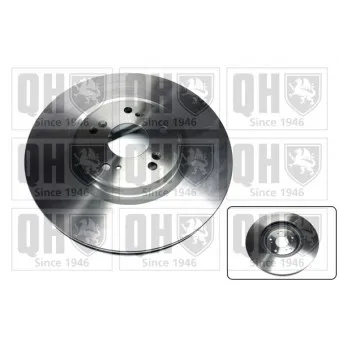 Jeu de 2 disques de frein avant QUINTON HAZELL OEM 45251TL0G50