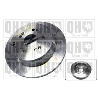 Jeu de 2 disques de frein arrière QUINTON HAZELL OEM 42510SWWG01
