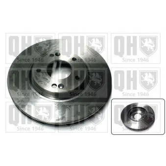 Disque de frein avant droit QUINTON HAZELL OEM 517122Y000