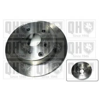 QUINTON HAZELL BDC5881 - Jeu de 2 disques de frein arrière