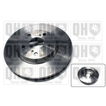 Jeu de 2 disques de frein avant QUINTON HAZELL OEM 4351230310