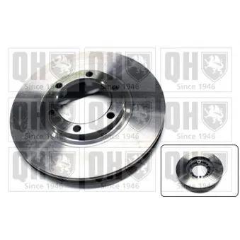 Jeu de 2 disques de frein avant QUINTON HAZELL OEM MB950958