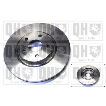 Jeu de 2 disques de frein avant QUINTON HAZELL OEM 569080