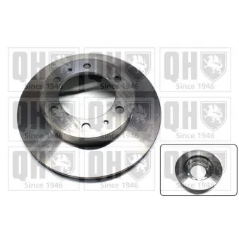 Jeu de 2 disques de frein avant QUINTON HAZELL OEM 435120K060