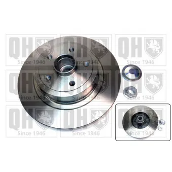 Jeu de 2 disques de frein arrière QUINTON HAZELL OEM 8200266043