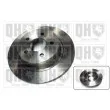 QUINTON HAZELL BDC6055 - Jeu de 2 disques de frein arrière