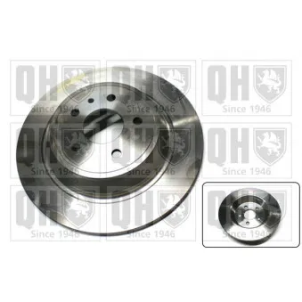 Jeu de 2 disques de frein arrière QUINTON HAZELL OEM DG9C2A315CD