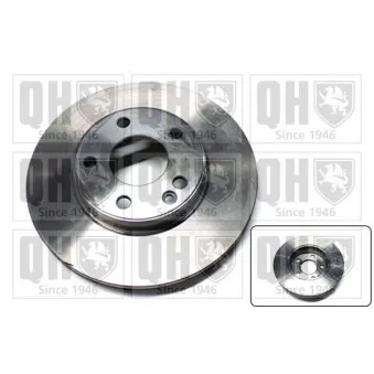 Jeu de 2 disques de frein avant QUINTON HAZELL OEM A2464210012
