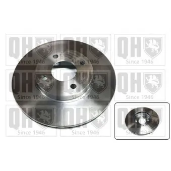 Jeu de 2 disques de frein avant QUINTON HAZELL OEM 402061HA0B
