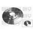 QUINTON HAZELL BDC6087 - Jeu de 2 disques de frein arrière