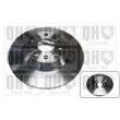 Jeu de 2 disques de frein arrière QUINTON HAZELL [BDC6090]