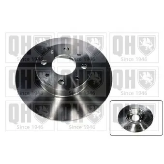 Jeu de 2 disques de frein arrière QUINTON HAZELL OEM 51865132