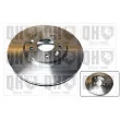 Jeu de 2 disques de frein avant QUINTON HAZELL [BDC6156]