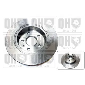 Jeu de 2 disques de frein arrière QUINTON HAZELL OEM 13509119