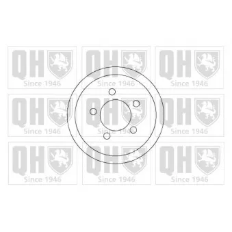 Tambour de frein QUINTON HAZELL OEM 52005350