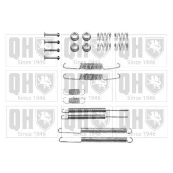 QUINTON HAZELL BFK235 - Kit d'accessoires, mâchoire de frein
