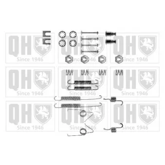 Kit d'accessoires, mâchoire de frein QUINTON HAZELL BFK245