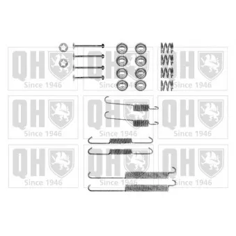 QUINTON HAZELL BFK276 - Kit d'accessoires, mâchoire de frein