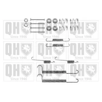 QUINTON HAZELL BFK299 - Kit d'accessoires, mâchoire de frein