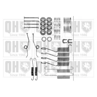 Kit d'accessoires, mâchoire de frein QUINTON HAZELL BFK314