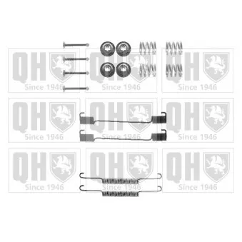 Kit d'accessoires, mâchoire de frein QUINTON HAZELL BFK315 pour ROVER 100 114 GTI/GT 16V CAT - 90cv