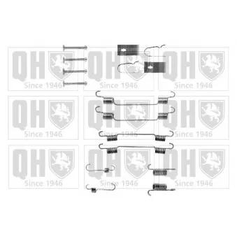 QUINTON HAZELL BFK360 - Kit d'accessoires, mâchoire de frein
