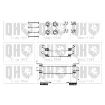 QUINTON HAZELL BFK363 - Kit d'accessoires, mâchoire de frein