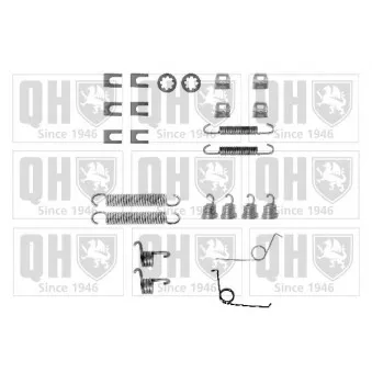 QUINTON HAZELL BFK366 - Kit d'accessoires, mâchoire de frein