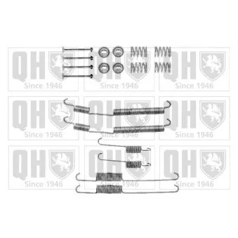 Kit d'accessoires, mâchoire de frein HERTH+BUSS JAKOPARTS J3560506