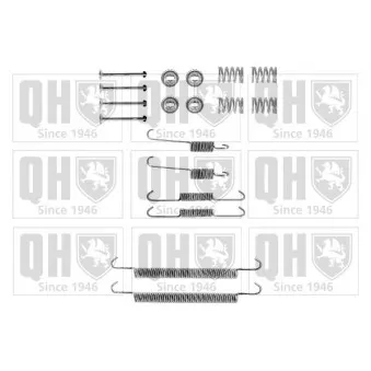 QUINTON HAZELL BFK403 - Kit d'accessoires, mâchoire de frein