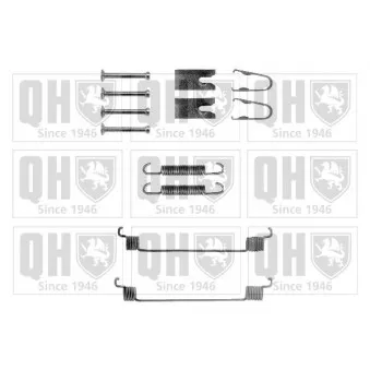 QUINTON HAZELL BFK434 - Kit d'accessoires, mâchoire de frein