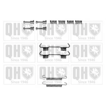 Kit d'accessoires, mâchoires de frein de stationnement QUINTON HAZELL BFK443