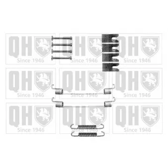 QUINTON HAZELL BFK462 - Kit d'accessoires, mâchoire de frein