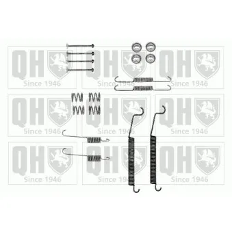 QUINTON HAZELL BFK465 - Kit d'accessoires, mâchoire de frein