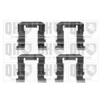 QUINTON HAZELL BFK878 - Kit d'accessoires, plaquette de frein à disque