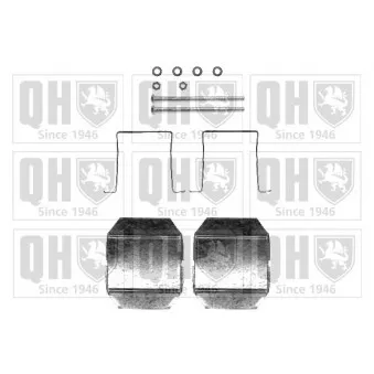 Kit d'accessoires, mâchoire de frein QUINTON HAZELL BFK894 pour VOLVO NL 2.0 HDI - 107cv