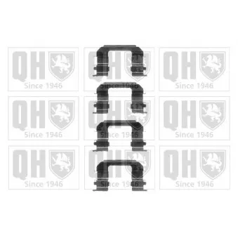 QUINTON HAZELL BFK914 - Kit d'accessoires, plaquette de frein à disque
