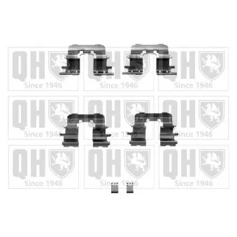 QUINTON HAZELL BFK917 - Kit d'accessoires, plaquette de frein à disque