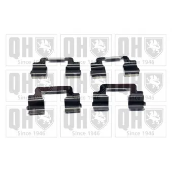 QUINTON HAZELL BFK955 - Kit d'accessoires, plaquette de frein à disque