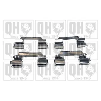 QUINTON HAZELL BFK962 - Kit d'accessoires, plaquette de frein à disque