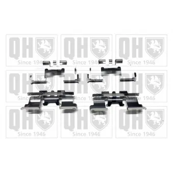 QUINTON HAZELL BFK965 - Kit d'accessoires, plaquette de frein à disque