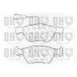 QUINTON HAZELL BP1048 - Jeu de 4 plaquettes de frein avant