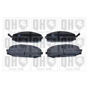 Jeu de 4 plaquettes de frein avant QUINTON HAZELL OEM D1060VS21A