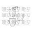 QUINTON HAZELL BP1268 - Jeu de 4 plaquettes de frein avant